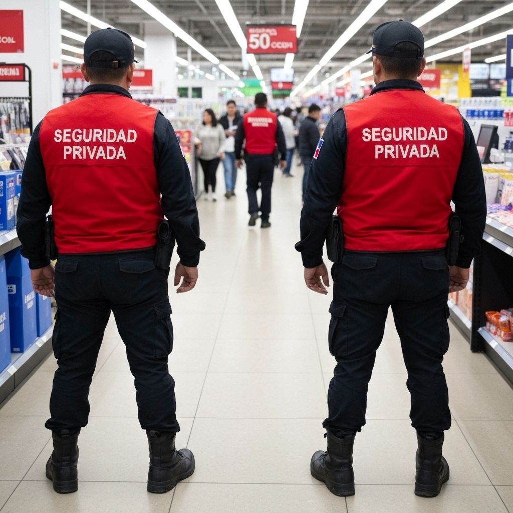 Guardias de seguridad privada profesionales en Chile